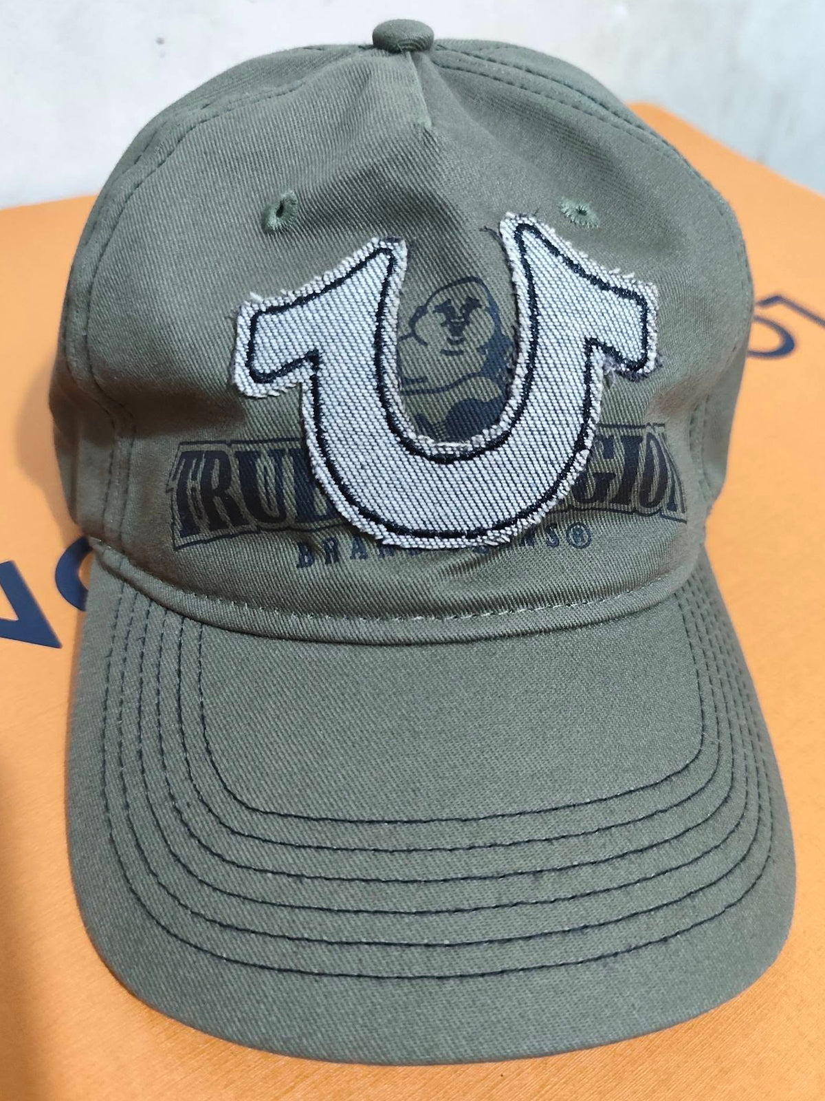 The True Buddha Grey Knuckle Back Cap
