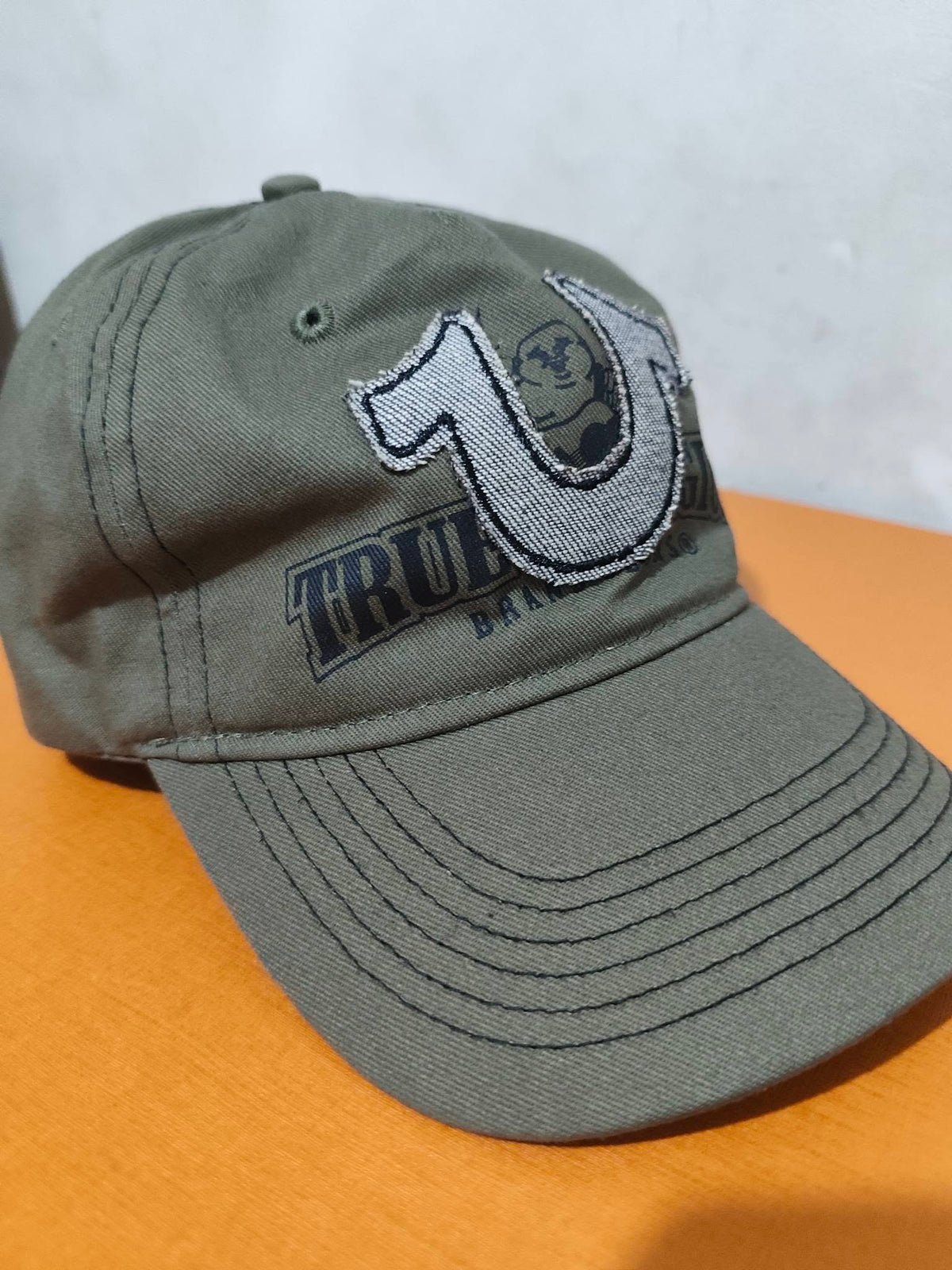 The True Buddha Grey Knuckle Back Cap