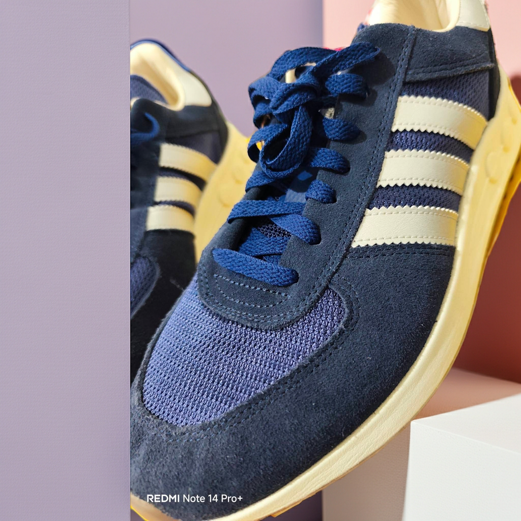 Adidas Originals LA Trainer Lux 'Dark Navy/Off White' Men's Shoes - Brand New without Original Box