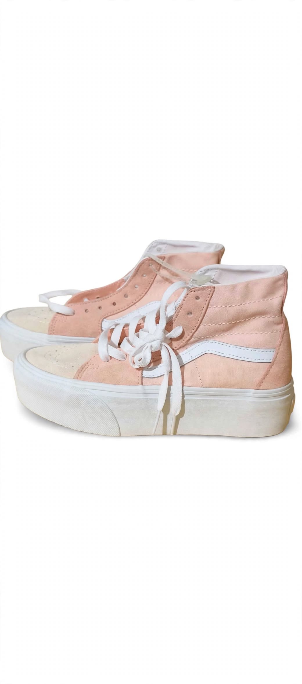 VANS SK8-HI TPRD STK - Rose / Peach Pink Platform