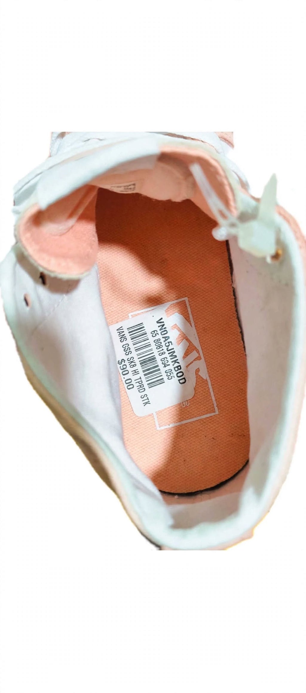 VANS SK8-HI TPRD STK - Rose / Peach Pink Platform