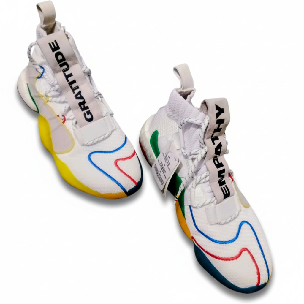 Adidas x Pharrell Williams Crazy BYW LVL X "Gratitude & Empathy" – White / Multicolor (New Without Box / NWOB)
Style Code: EF3500