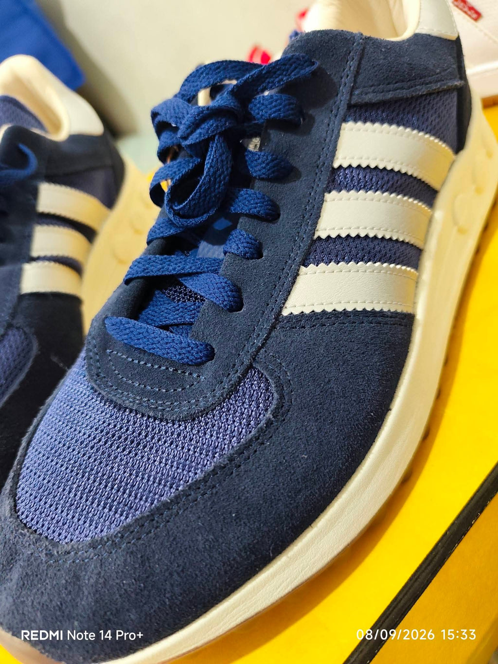 Adidas Originals LA Trainer Lux 'Dark Navy/Off White' Men's Shoes - Brand New without Original Box