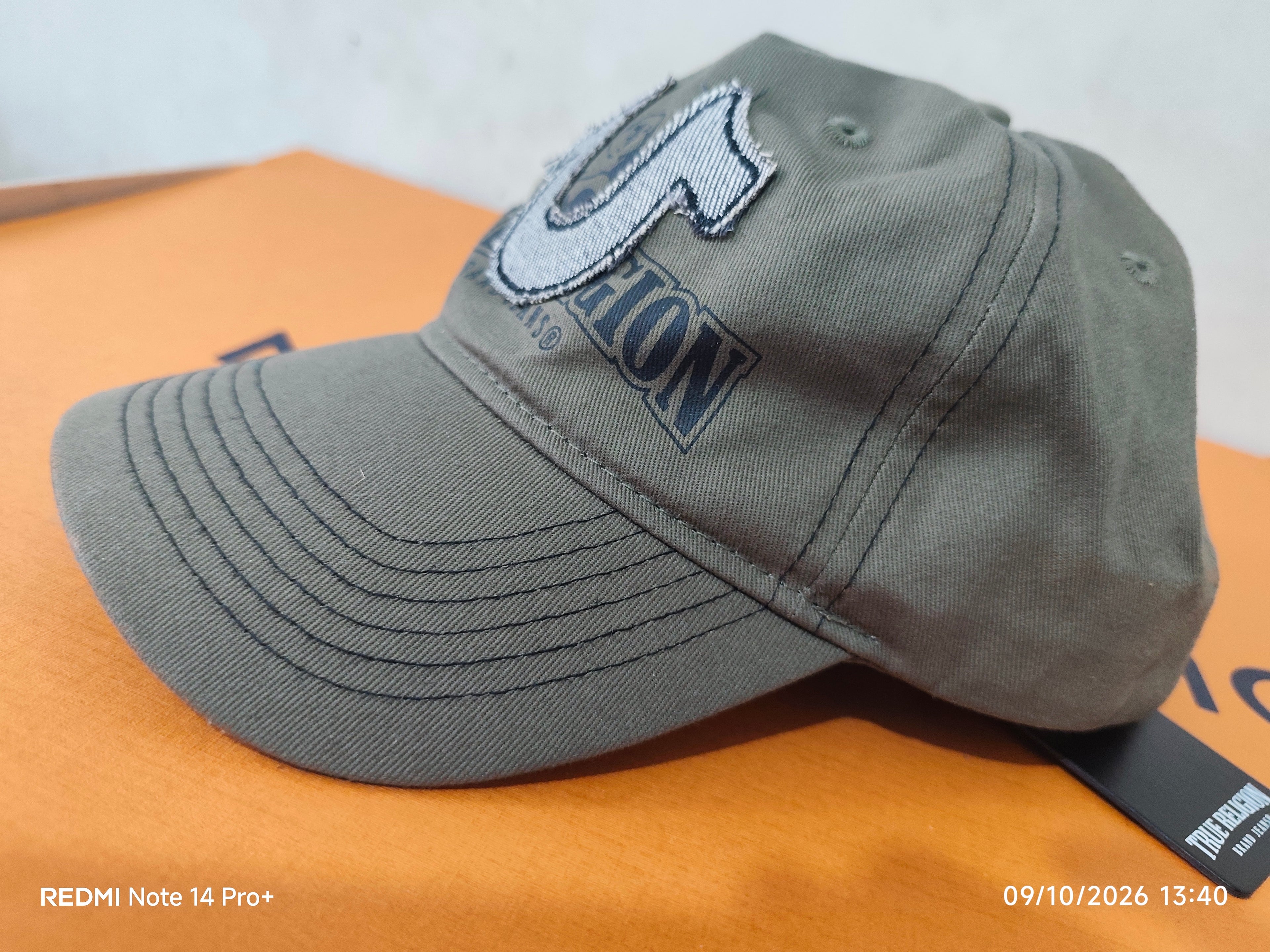 The True Buddha Grey Knuckle Back Cap
