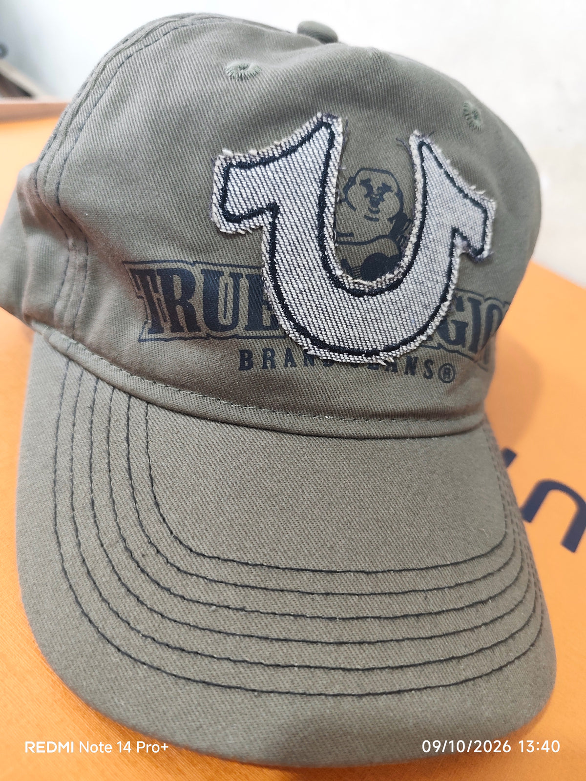 The True Buddha Grey Knuckle Back Cap