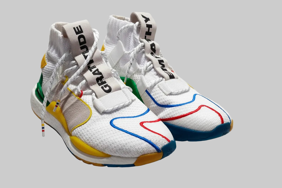 Adidas x Pharrell Williams Crazy BYW LVL X "Gratitude & Empathy" – White / Multicolor (New Without Box / NWOB)
Style Code: EF3500